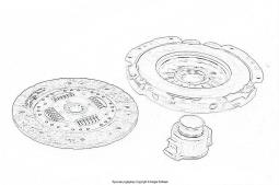 SPRZ.KPL.HONDA @220 95- /CR-V/ HONDA 22105PNB305