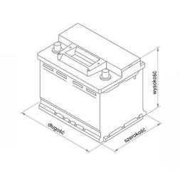 AKUMULATOR 72AH/680A P+ /278X175X175/ /BOSCH S4/ /BRAK RĄCZKI/ BOSCH 0 092 S40 070         PRZ