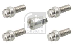 ŚRUBA FELGI VW M14x1,50 DŁ.29mm ANTYKRADZIEŻOWA /ZESTAW/ FEBI FE27056