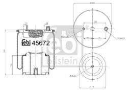 ZEST.MONT.AMORT.VW GOLF 13- FEBI FE45718