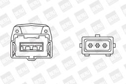 CEWKA ZAPŁ.AUDI 80,100,A6 2,6-2,8 BERU ZSE 007
