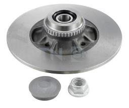 TARCZA HAM./TYŁ/ RENAULT CLIO 91- @238X8 /Z ŁOŻYSKIEM/ SNR/NTN KF155.104U
