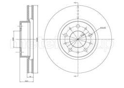 TARCZA HAM./PRZ/ AUDI 100 91- 2,3-2,8 @288X25 23-0262C