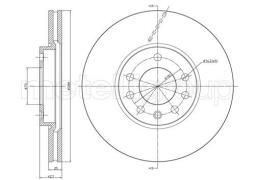 TARCZA HAM./TYŁ/ RENAULT MEGANE,SCENIC 196- 10/2003 @274X11.0 23-0584