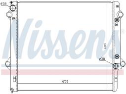 CHŁODNICA TOYOTA VERSO 1,8I11/08- /MAN+AUT/ NISSENS NIS 64692