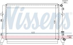 CHŁODNICA VW PASSAT 1,4 TFSI09/10- /MAN+AUT/ NISSENS NIS 65294
