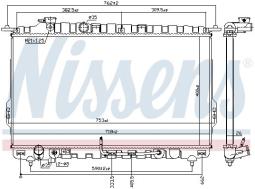 CHŁODNICA HYUNDAI I30 1,4-2,0 07- /AUT./ NISSENS NIS 67076
