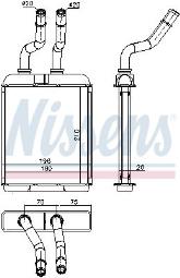 NAGRZEWNICA AUDI A4 07- NISSENS NIS 70231