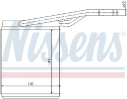 NAGRZEWNICA FORD FOCUS 04- NIS 71777
