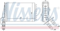 NAGRZEWNICA RENAULT CLIO 98- /THALIA/ NISSENS NIS 73374