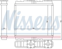 NAGRZEWNICA AUDI A3 12- NISSENS NIS 73980