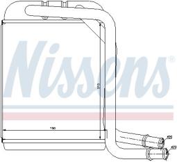 NAGRZEWNICA VW T5 03- NISSENS NIS 73976