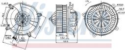 WENTYLATOR NAGRZEWNICY DB E-CLASS W 211 09/02- NIS 87103