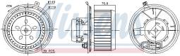 WENTYLATOR NAGRZEWNICY ALFA ROMEO 156,1 47,GT,AC +/- NISSENS NIS 87185