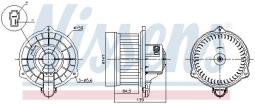 WENTYLATOR NAGRZEWNICY AUDI A4 07-, AUDIA4 ALLROAD 09- NIS 87428