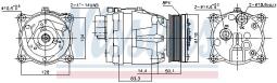 KOMPRESOR KLIM.VW GOLF III 1,9TDI NISSENS NIS 89048