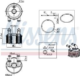 PAROWNIK KLIM.AUDI A3/S3 1,4-3,2 03- NISSENS NIS 92163
