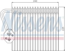 PAROWNIK KLIM.RENAULT SCENIC 1,4-2,0 03 - NISSENS NIS 92167