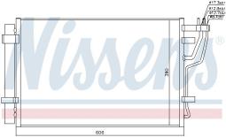 CHŁODNICA KLIM.HYUNDAI I30 07- /BENZYNA / /976062H000/ NISSENS NIS 940006