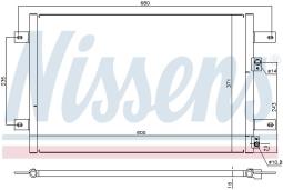 CHŁODNICA KLIM.VW SHARAN 1,8-2,8 95- NISSENS NIS 94251