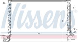 CHŁODNICA KLIM.BMW 5 E39 2,5-4,0 95-    /64538378438/ NISSENS NIS 94529