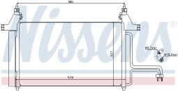 CHŁODNICA KLIM.FIAT STILO 01- /46745840 / NISSENS NIS 94610
