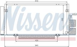 OSUSZACZ KLIMATYZACJI BMW 5 E39 95-     /64538372985 64538391793/ NISSENS NIS 95007