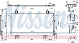CHŁODNICA KLIM.LEXUS IS 250 05-         /8846053030/ NISSENS NIS 94950