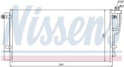 OSUSZACZ KLIMATYZACJI DB C-KLASA 93- NISSENS NIS 95228