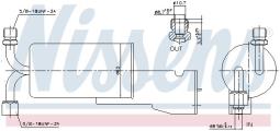 OSUSZACZ KLIMATYZACJI FORD FOCUS II 04- /C-MAX,MAZDA 3/ NISSENS NIS 95332