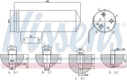 OSUSZACZ KLIMATYZACJI VW GOLF V 1,4-3,2 04- /A3 03-/ NISSENS NIS 95366