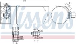 OSUSZACZ KLIMATYZACJI AUDI A6 94-97 NISSENS NIS 95262
