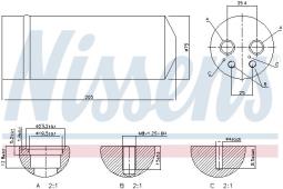 OSUSZACZ KLIMATYZACJI VW PASSAT 1,6-4,0 00- /GWINT M6/ NISSENS NIS 95314