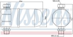 OSUSZACZ KLIMATYZACJI AUDI 1,6-2,8 95-  /A4,A6/ /8D0820193A/ NISSENS NIS 95324
