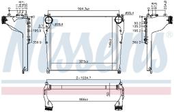 INTERCOOLER AUDI Q3 11-,SKODA YETI 09- NIS 96318