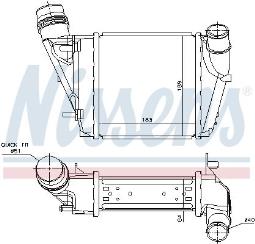 INTERCOOLER RENAULT TWINGO 07- NIS 96410