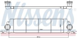INTERCOOLER VW T5 1,9-2,5TDI 03-09 NISSENS NIS 96683