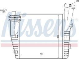 INTERCOOLER /NISSENS/ NISSENS NIS 96687