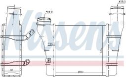INTERCOOLER AUDI A4 1,9TDI 00-          /AVF,AVB,BKE,BRB,AWX/ NISSENS NIS 96707
