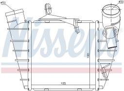 INTERCOOLER SEAT IBIZA OE: 6Q0145804A NISSENS NIS 96770