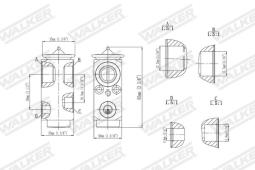 KATALIZATOR MERCEDES C200 D/C220 D/C250 D 6/93- CAT WALKER WLK20246