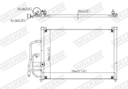 TŁUMIK FORD FOCUS C-MAX / MAZDA 3 1.6 TI WALKER WLK23011