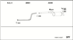 FILTR DPF                               FORD FOCUS 1.6 TDCI WLK73098
