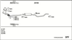 CZĘŚCI MONTAŻOWE UKŁADU WYDECHOWEGO WALKER WLK80073