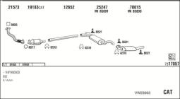 CZĘŚCI MONTAŻOWE UKŁADU WYDECHOWEGO WALKER WLK80181