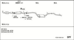 CZĘŚCI MONTAŻOWE UKŁADU WYDECHOWEGO WALKER WLK80324