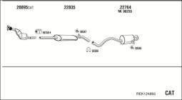 CZĘŚCI MONTAŻOWE UKŁADU WYDECHOWEGO WALKER WLK82307