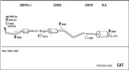 CZĘŚCI MONTAŻOWE UKŁADU WYDECHOWEGO WALKER WLK82313