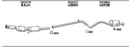 CZĘŚCI MONTAŻOWE UKŁADU WYDECHOWEGO WALKER WLK82325
