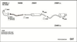 CZĘŚCI MONTAŻOWE UKŁADU WYDECHOWEGO WALKER WLK82328